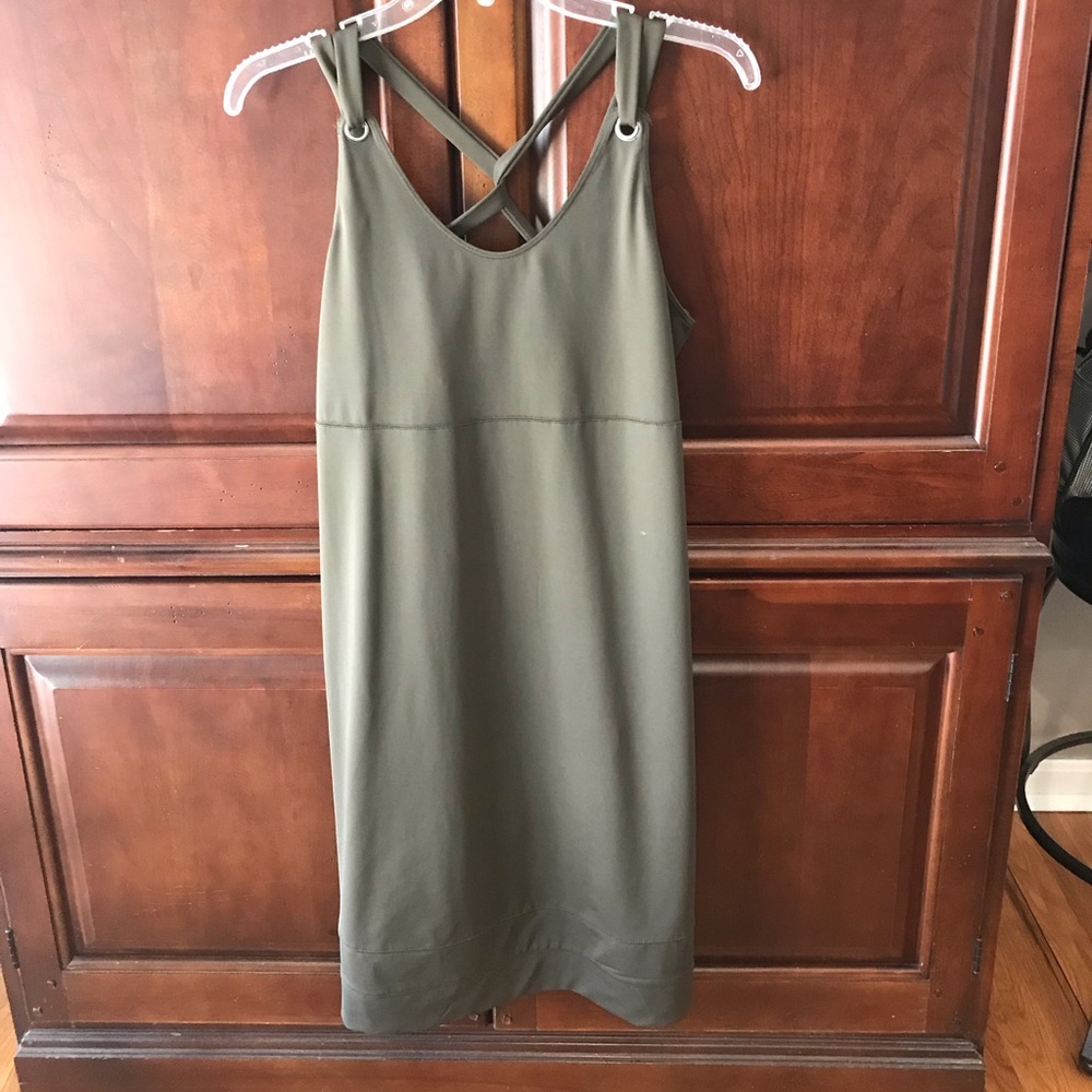 Merrell olive colored athletic dress